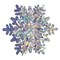 Beistle Club Pack of 12 Prismatic 3-D Winter Snowflake Centerpiece Party Decorations 10"